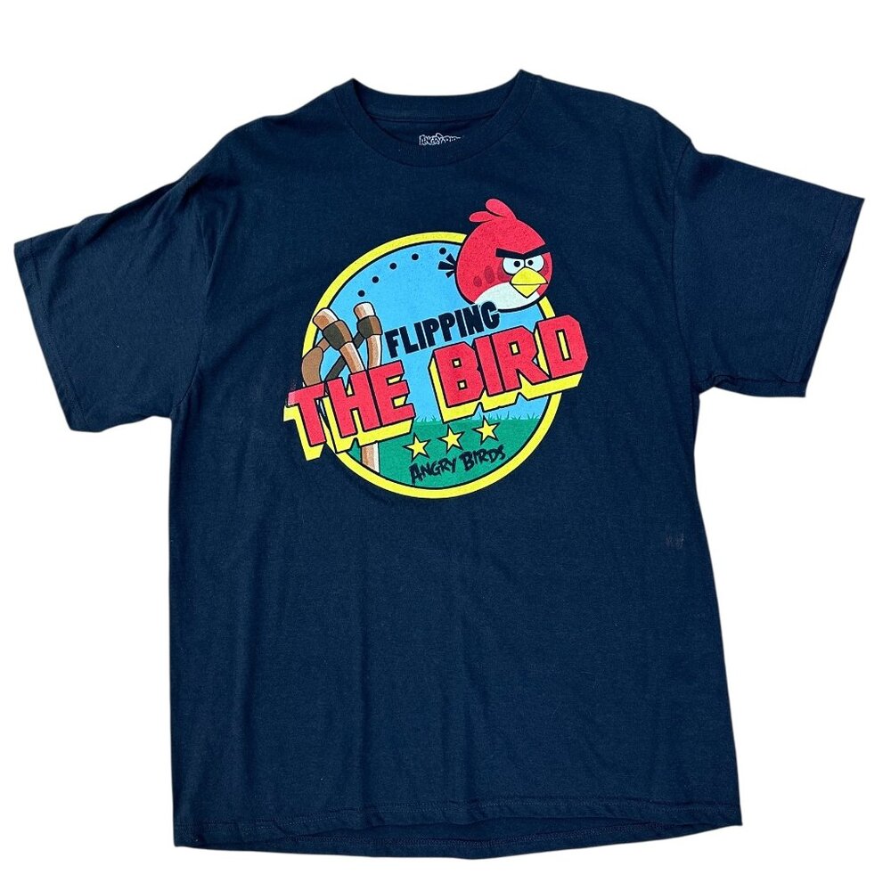 Flipping the Bird Tee shirt by Angry Birds Size L